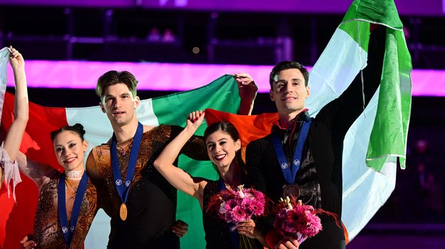 Лукреция Беккари/Маттео Гуаризе и Ребекка Гиларди/Филиппо Амброзини.