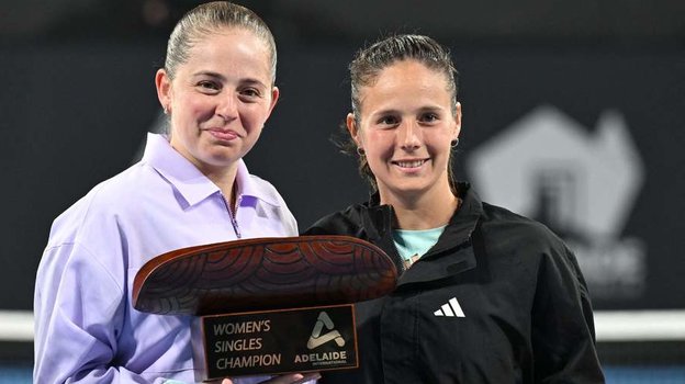 Елена Остапенко и Дарья Касаткина.