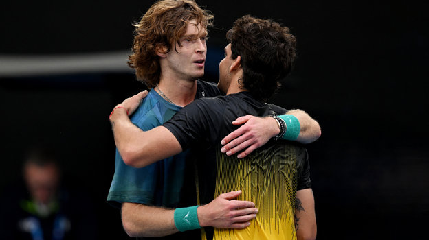 Андрей Рублев и Тиаго Сейбот Уайлд.