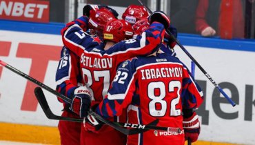 Игроки ЦСКА.