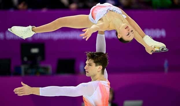 Маттео Гуаризе и Лукреция Беккари. Фигуристы Маттео Гуаризе и Лукреция Беккари