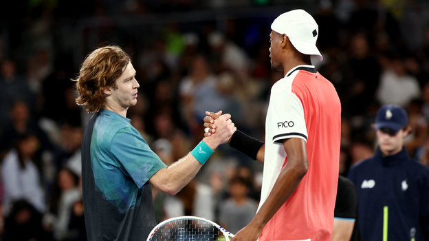 Андрей Рублев и Кристофер Юбенкс.