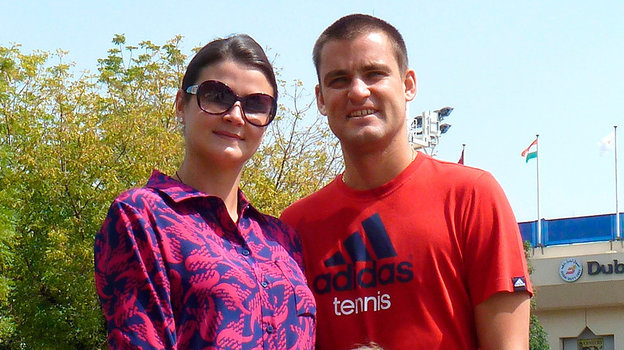 Михаил Южный с женой Юлией.