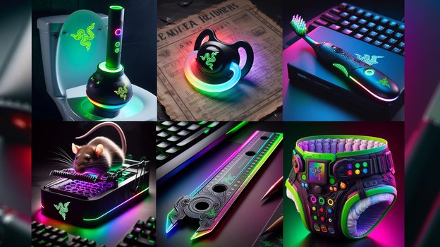 Товары от Razer.