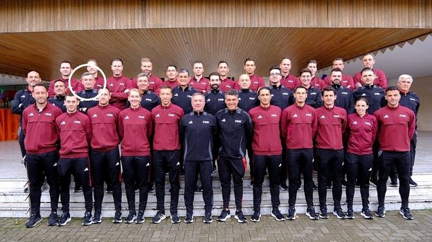 Валентин Иванов на сборе европейских судей перед ЧМ-2026.