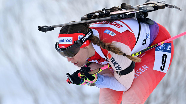 Лена Хекки-Гросс. Биатлонистка Лена Хекки-Гросс