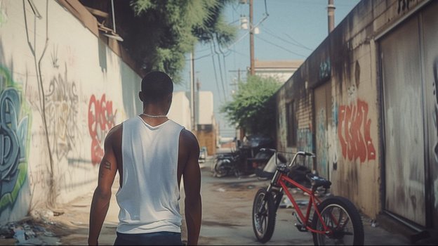 Gta: San Andreas глазами нейросети.