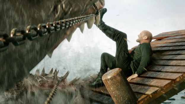 Кадр из фильма «Мег 2: Бездна».