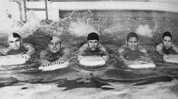 Владимир Глотов, Лев Яшин, Валерий Урин, Владимир Лисицын, Александр Соловьев. Владимир Глотов, Лев Яшин, Валерий Урин, Владимир Лисицын, Александр Соловьев