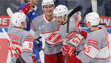 Игроки «Спартака».