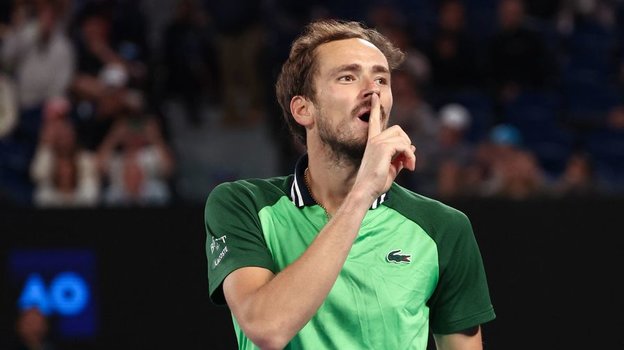 Даниил Медведев после выхода в финал.