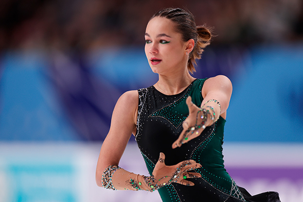 Ксения Гущина. Фигуристка Ксения Гущина.