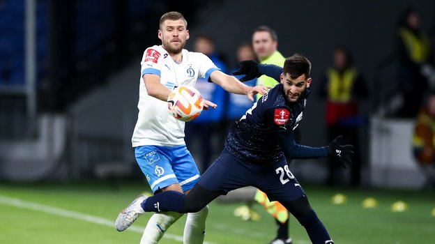 Дмитрий Скопинцев («Динамо») и Бенхамин Гарре («Крылья Советов»).