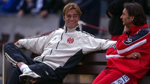 Юрген Клопп и Желько Бувач. Тренеры Юрген Клопп и Желько Бувач.