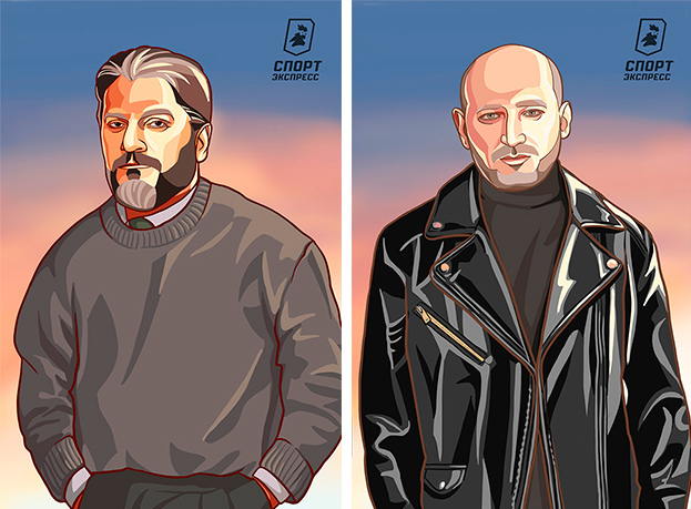 Марат Хинчагов и Алан Мамукаев.