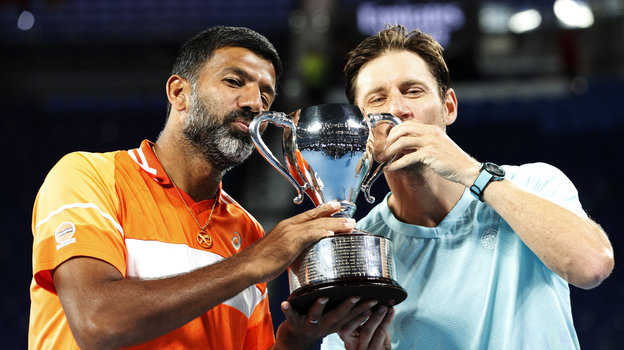 Рохан Бопанна и Мэттью Эбден.