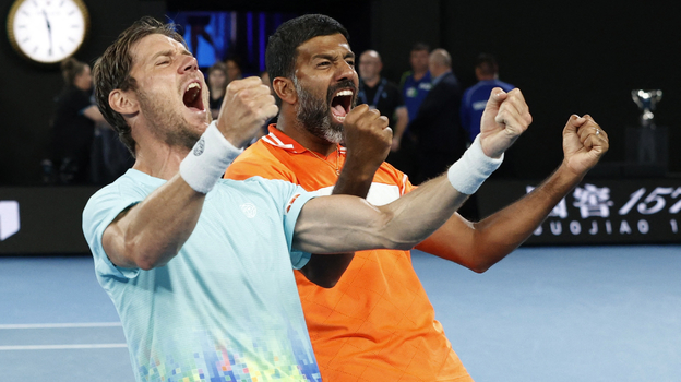 Рохан Бопанна и Мэттью Эбден.