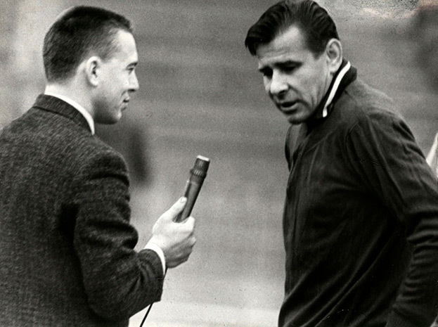 Владимир Перетурин и Лев Яшин.