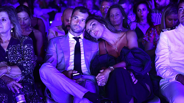 Григор Димитров и Мадалина Генеа.