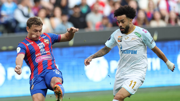 Федор Чалов и Клаудиньо.