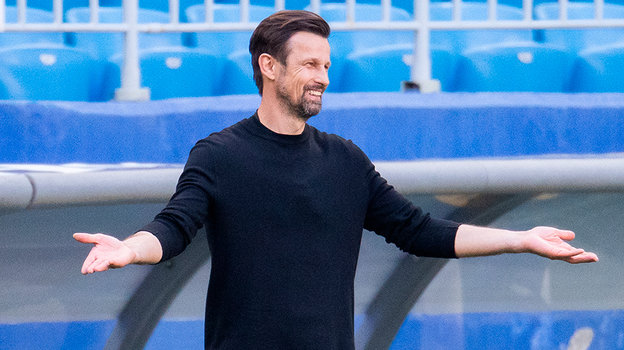 Сергей Семак. Главный тренер «Зенита» Сергей Семак.