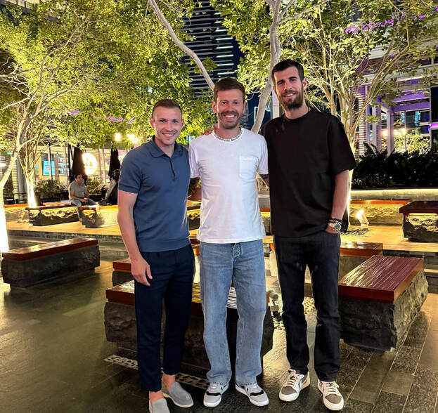 Сергей Паршивлюк, Федор Смолов и Карен Хачанов.