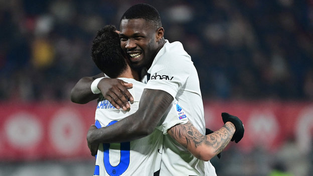 Хакан Чалханоглу и Маркус Тюрам. Футболисты Маркус Тюрам и Хакан Чалханоглу