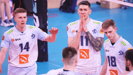 Волейболисты московского «Динамо»