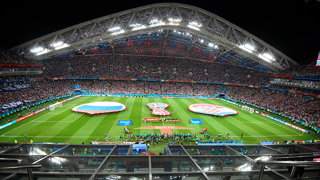 Матч между сборными России и Хорватии на ЧМ-2018. Матч между сборными России и Хорватии на ЧМ-2018.