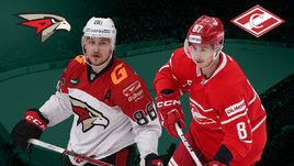 «Спартак» в гостях обыграл «Авангард». Онлайн-трансляция матча