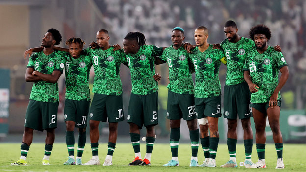 Сборная Нигерии.
