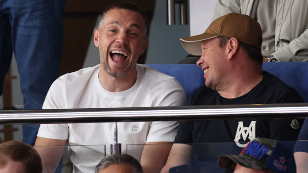 Артем Дзюба и Леонид Слуцкий. Артем Дзюба и Леонид Слуцкий