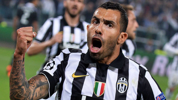 Карлос Тевес. Футболист Карлос Тевес