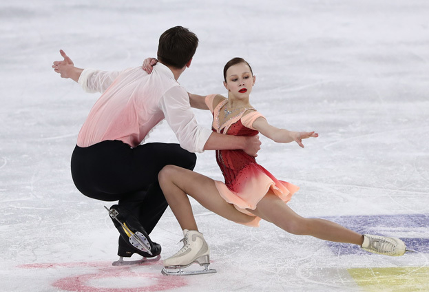 Анастасия Чернышова и Владислав Вильчик. Фигуристы Анастасия Чернышова и Владислав Вильчик