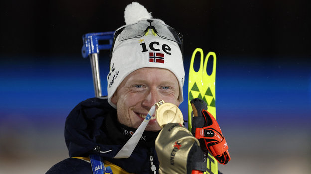 Йоханнес Бе. Биатлонист Йоханнес Бе