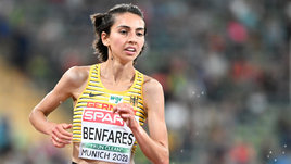 Легкоатлетка Сара Бенфарес