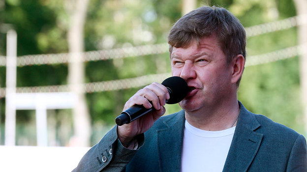 Дмитрий Губерниев. Спортивный комментатор Дмитрий Губерниев.