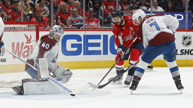 Александр Георгиев в матче против «Вашингтона».