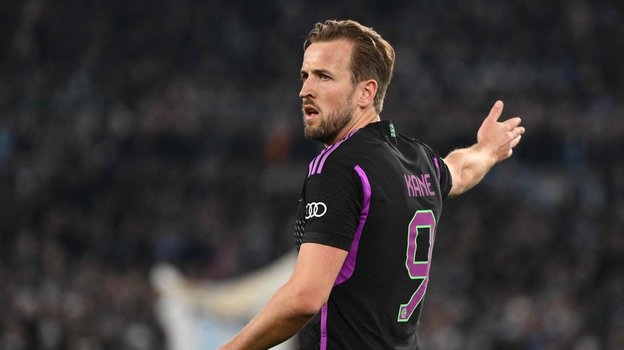 Харри Кейн в матче против «Лацио».