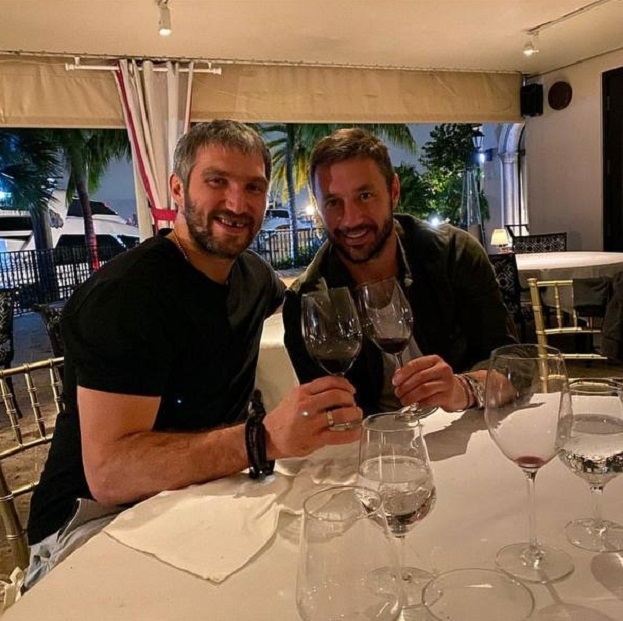 Александр Овечкин и Илья Ковальчук. Александр Овечкин и Илья Ковальчук