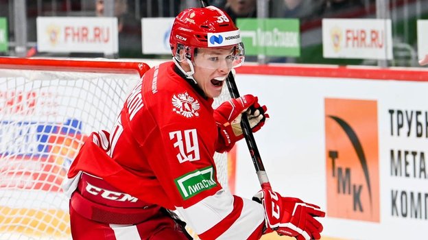 Матвей Мичков. Хоккеист Матвей Мичков