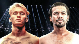 Даня Милохин победил Аджмала Хана в дебютном боксерском поединке. Онлайн-трансляция боя