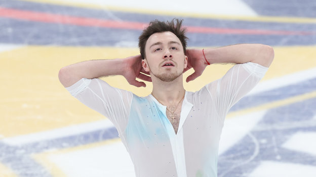 Фигурист Дмитрий Алиев