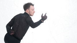 Фигурист Дмитрий Алиев.