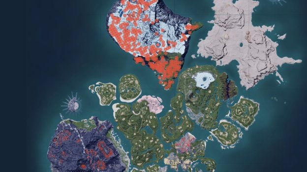 Зоны, где поймать Ванвирма Крист.