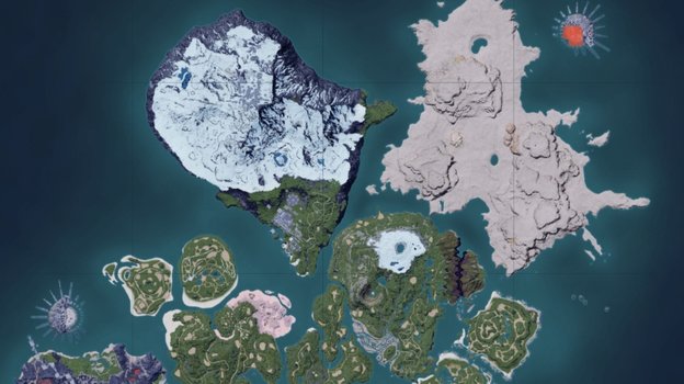 Зоны, где поймать Астегона обычного.