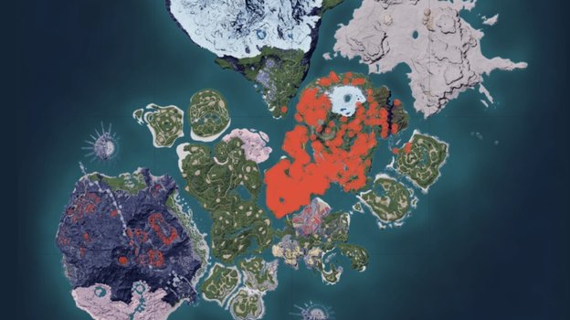 Зоны, где поймать Хэлзефира обычного.