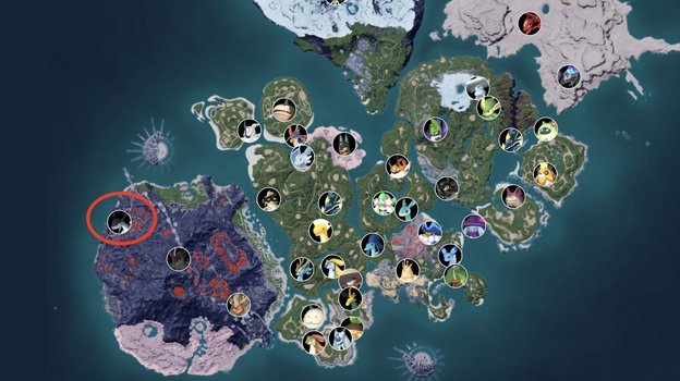 Зоны, где можно встретить Джетрагона.