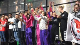 Участники Игр будущего.