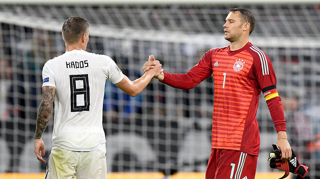 Тони Кроос и Мануэль Нойер.